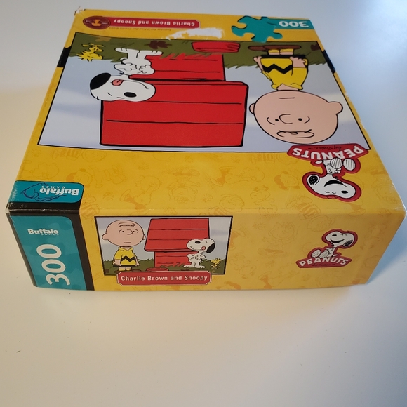 Peanuts Snoopy And Charlie Brown 300 Piece Jigsaw Puzzle by Buffalo Games - Picture 9 of 14